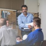 HVAC Business Coach conducting a training session.